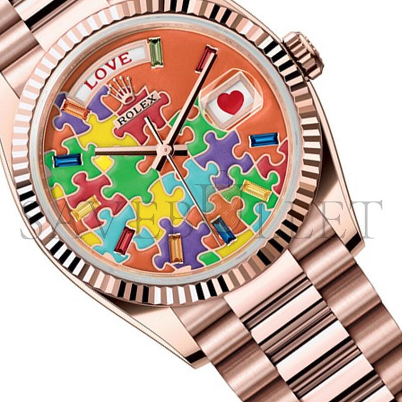 R*l*x oyster perpetual day-date 36mm 128235